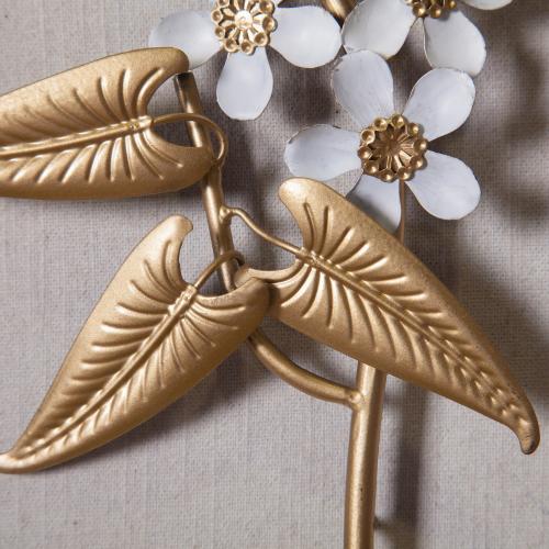 Set of 2 Flower Wall Plaque. Picture 8