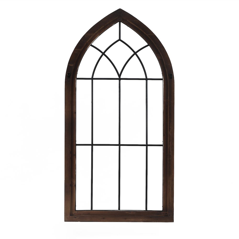 Wood and Metal Cathedral Wall Decor. Picture 7
