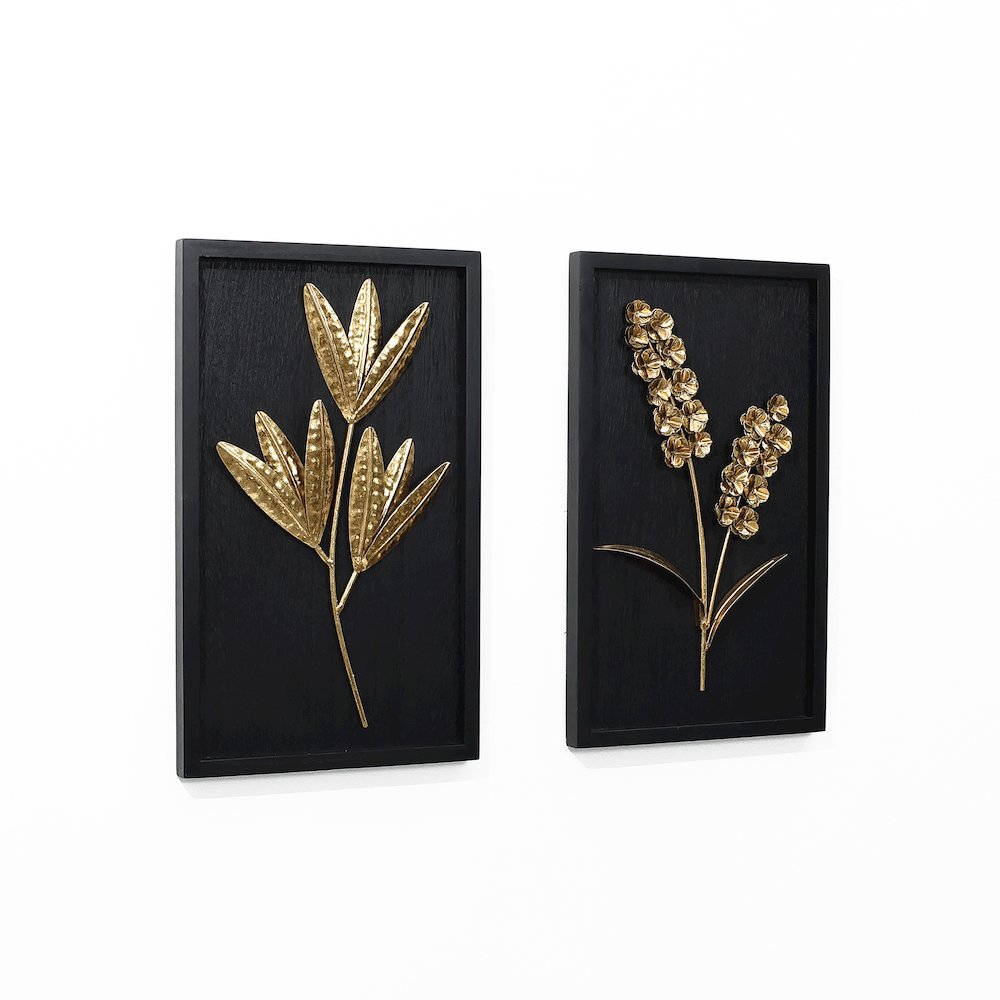 2-Piece Flower Bouquet Modern Wall Decor Set. Picture 5