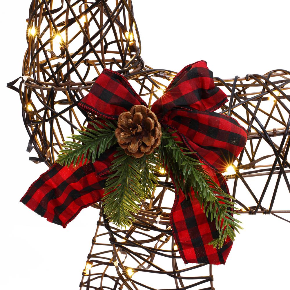 Reindeer and Sleigh Lighted Outdoor Holiday Decoration Set. Picture 8