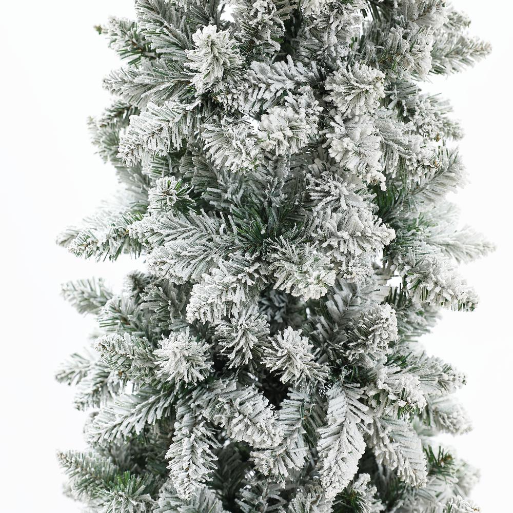 7.4Ft Pencil Slim Artificial Christmas Tree. Picture 10