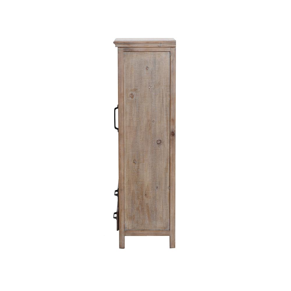 48" Tower Wood 2-Drawer 1-Door Storage Cabinet. Picture 6
