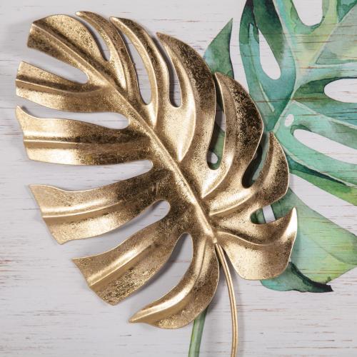 Set of 2 Leaf Wall Plaque. Picture 8