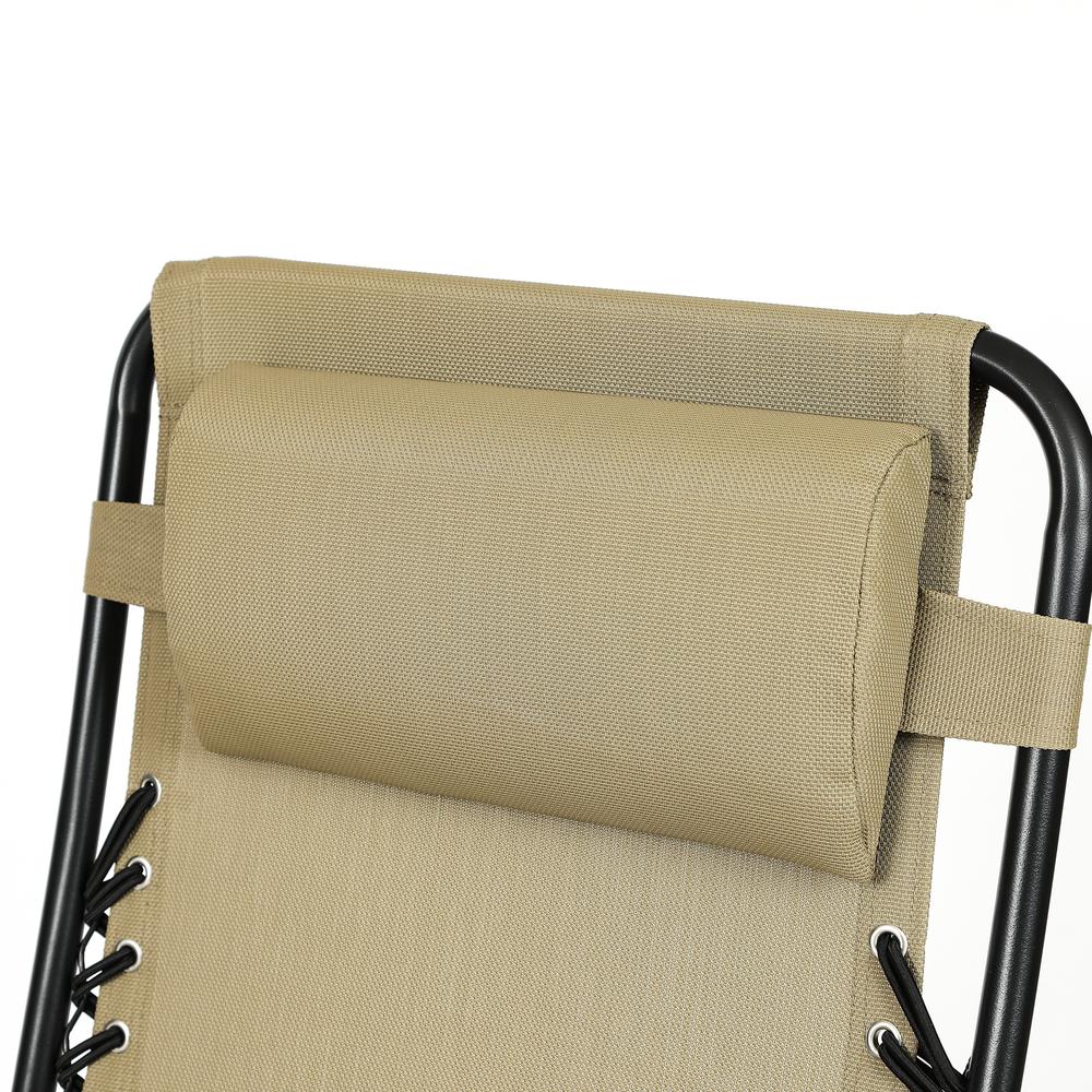 Zero Gravity Chair Tan. Picture 7