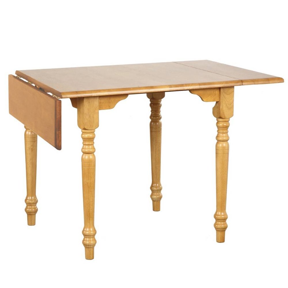 Selections 34-48" Rectangular Extendable Drop Leaf Dining Table. Picture 2