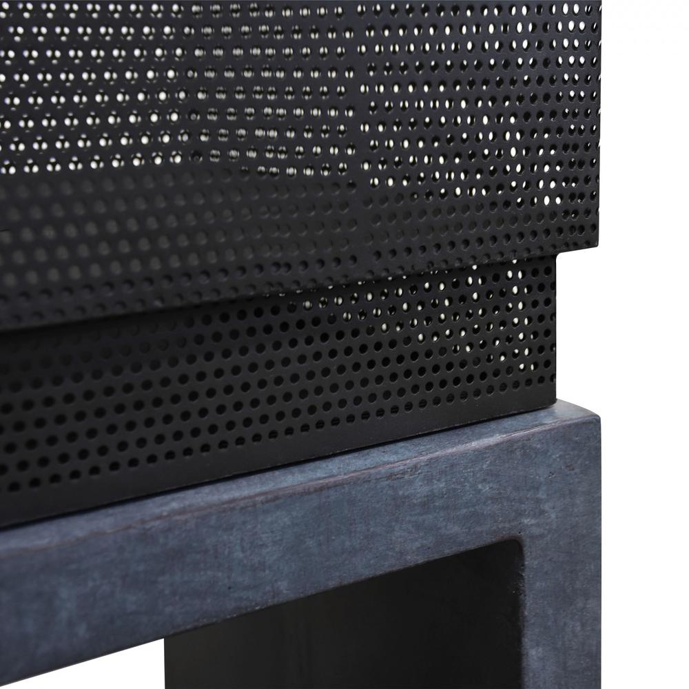 Sentinel Fire Basket in Dark Gray Granite. Picture 6