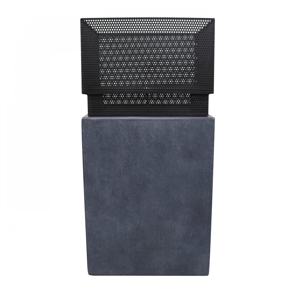 Sentinel Fire Basket in Dark Gray Granite. Picture 7