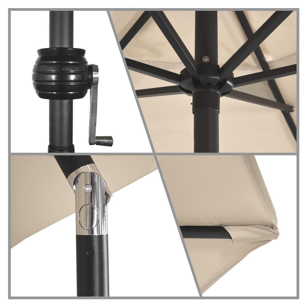 9-Foot Steel Market Patio Umbrella. Picture 3