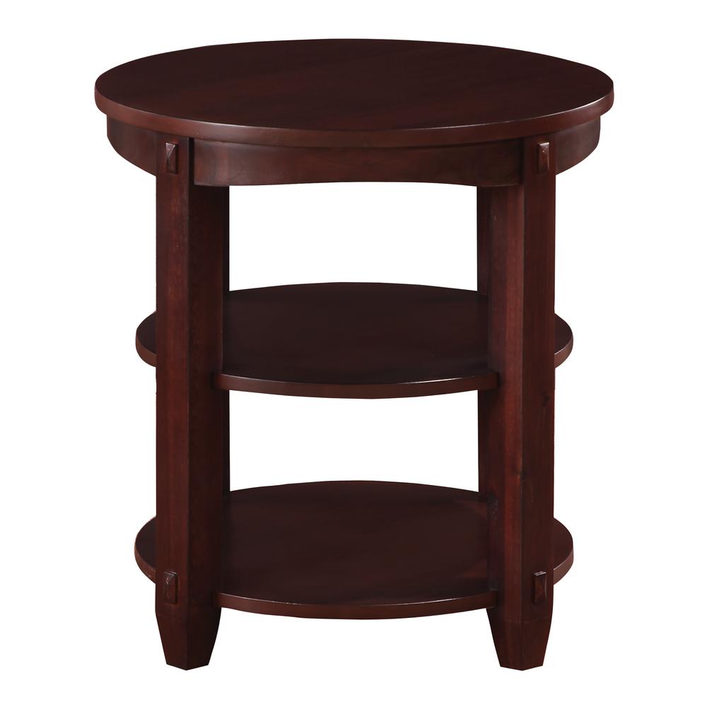 Lane End Table, Espresso. Picture 4