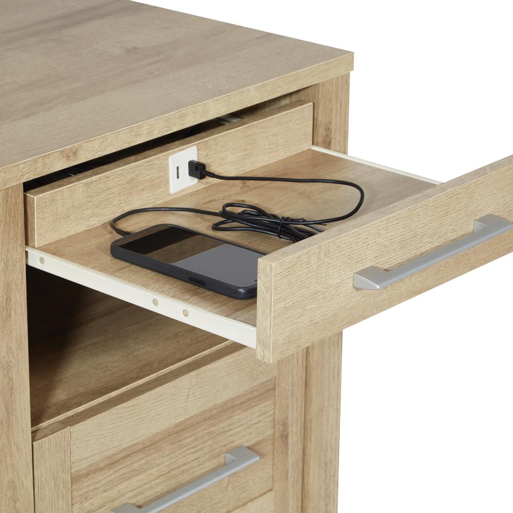 Stonebrook Nightstand, Canyon Oak. Picture 9