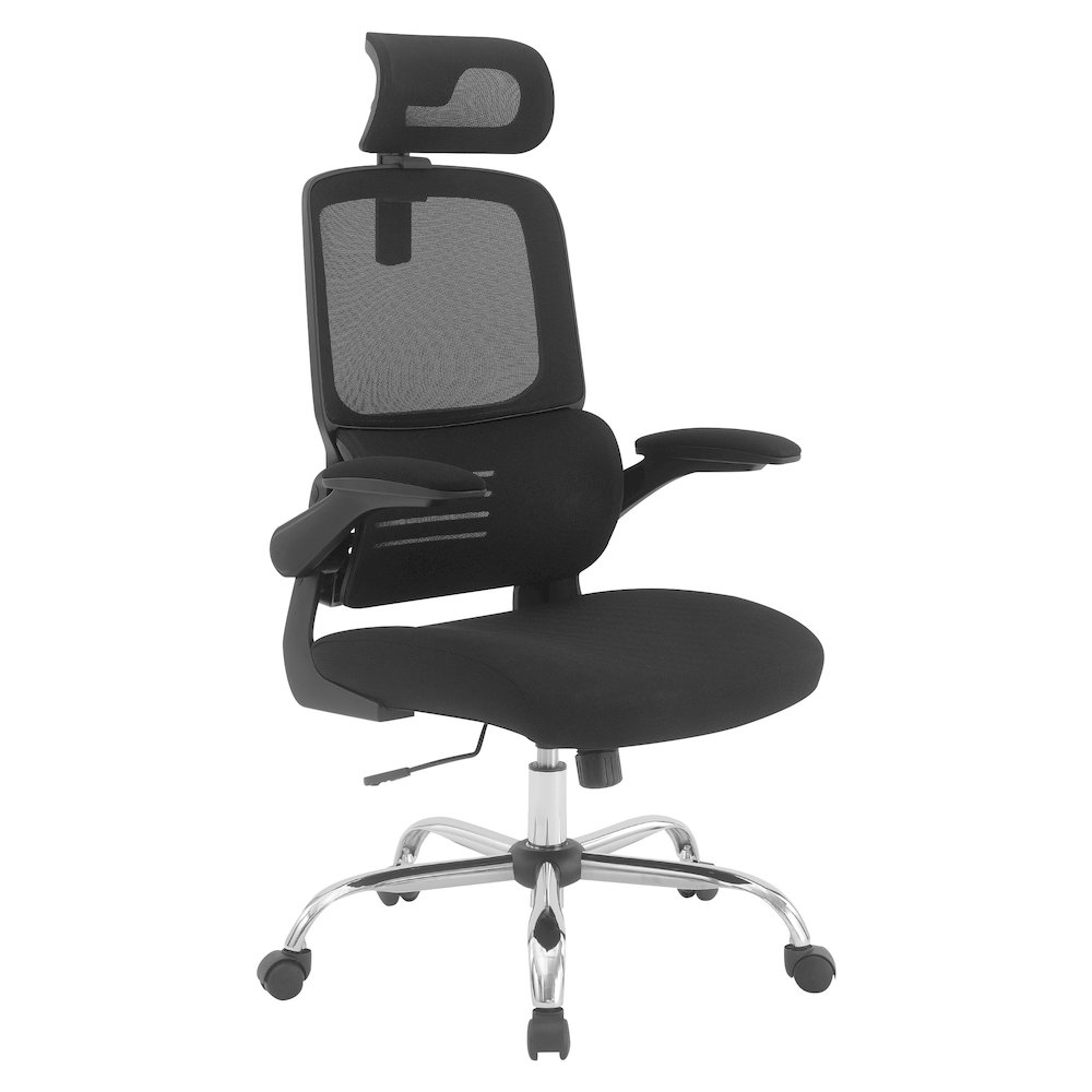 Mesh Back Manager’s Chair with Headrest. Picture 1