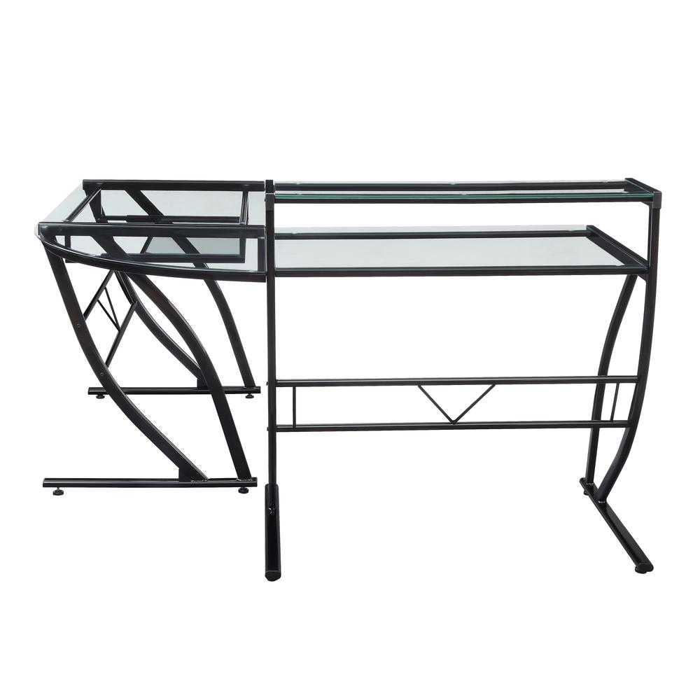 Constellation L Shaped Home Office Gaming Editing Desk, CSN6024GLD. Picture 4