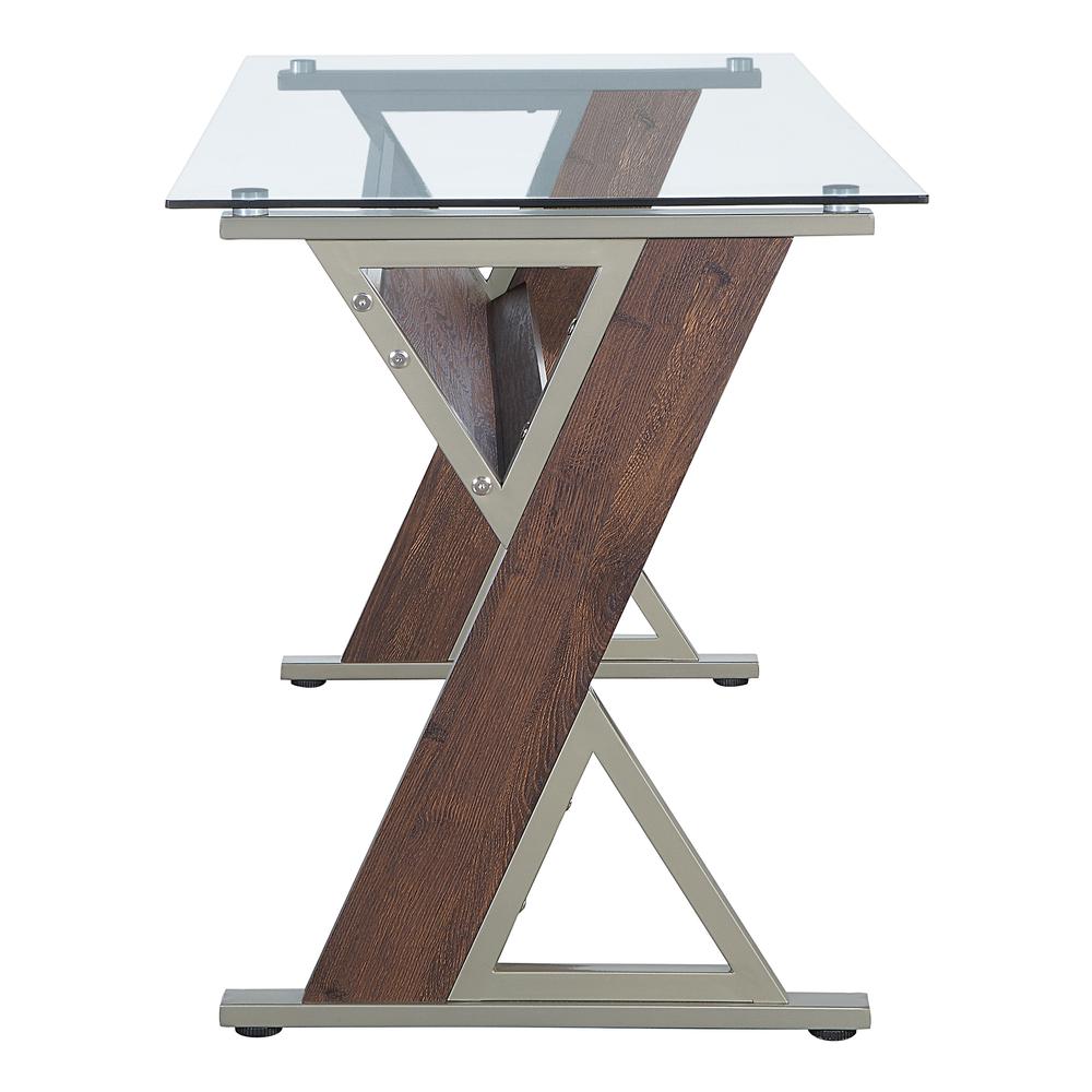 Zenos 48" Desk in Traditional Cherry. Picture 4