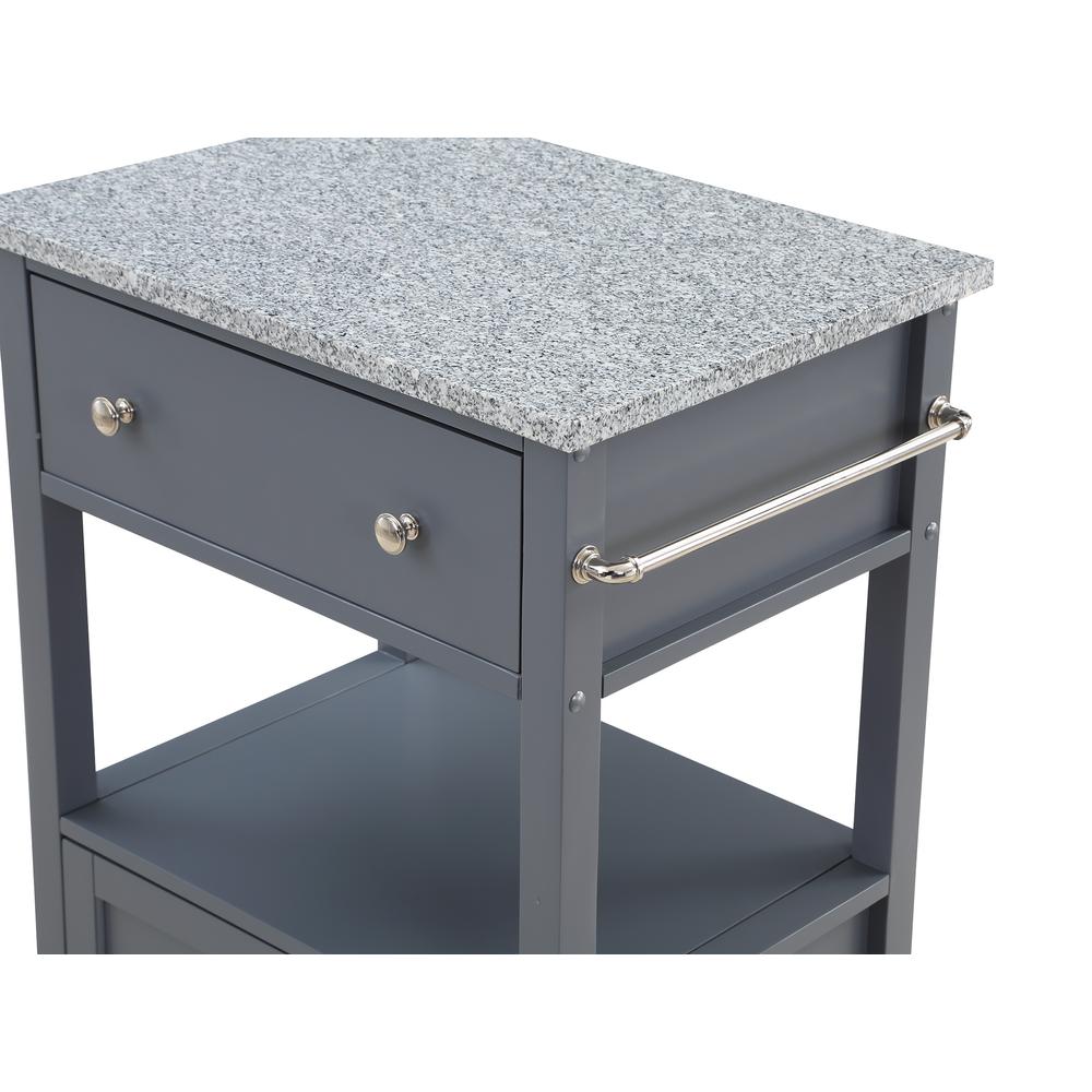 Fairfax Kitchen Cart Grey. Picture 8