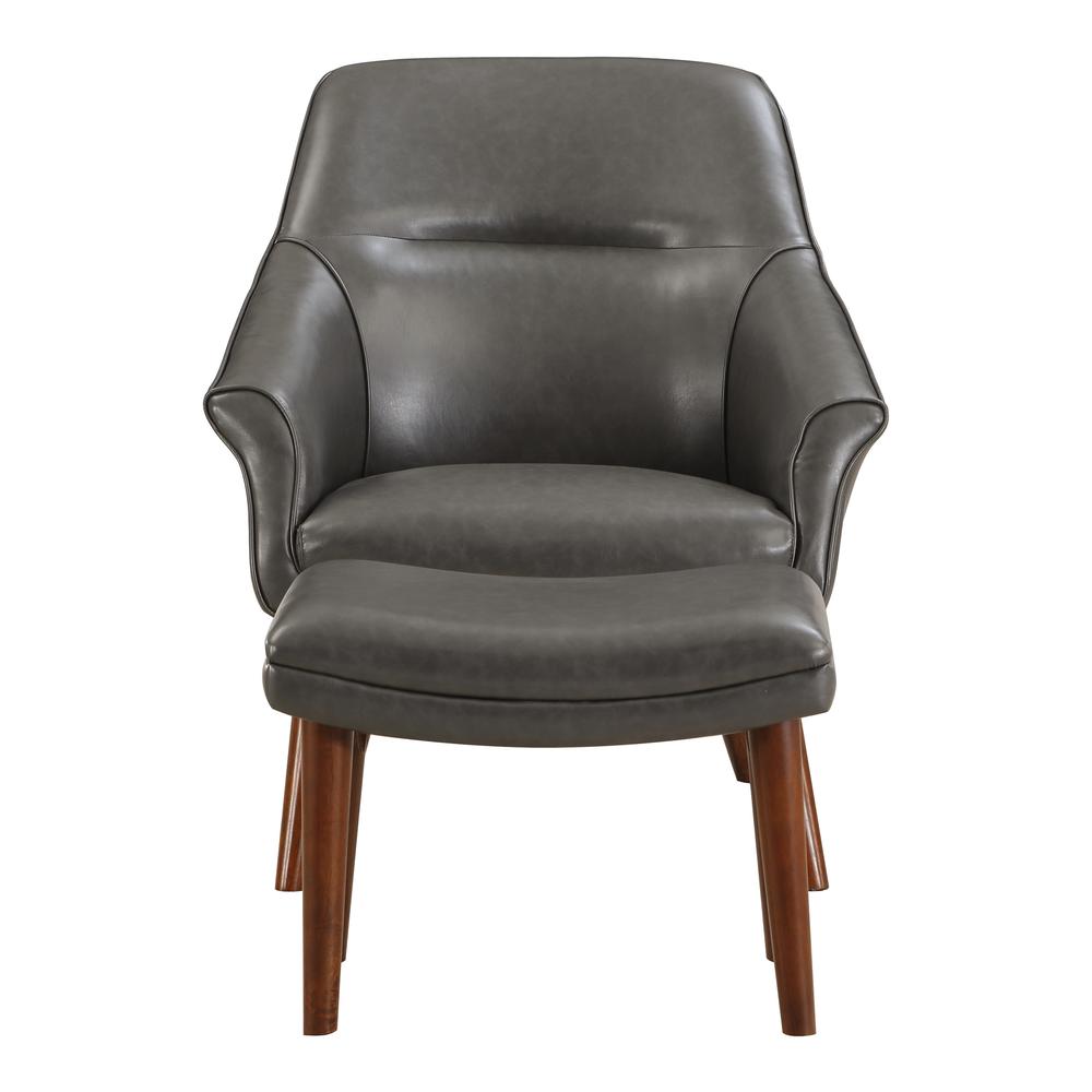 Waneta Chair and Ottoman. Picture 1
