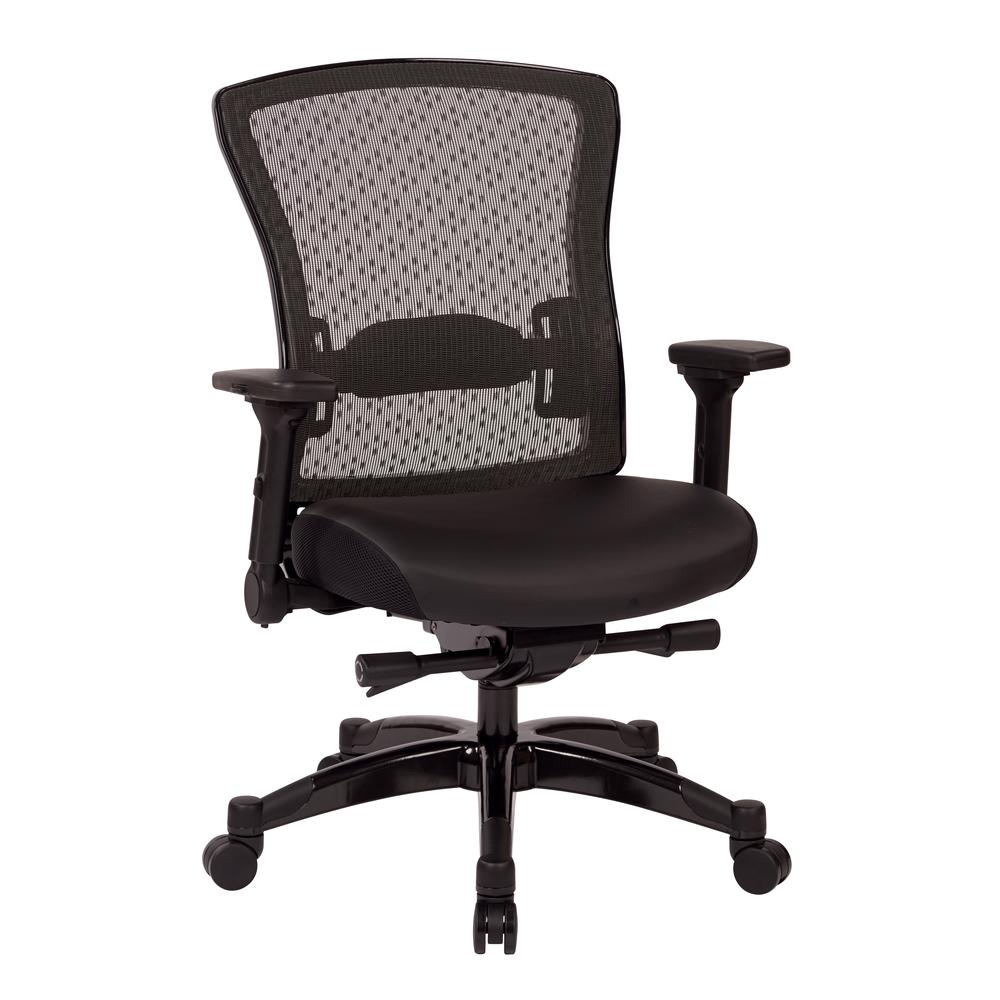 Executive Bonded Leather Back Chair. Picture 1