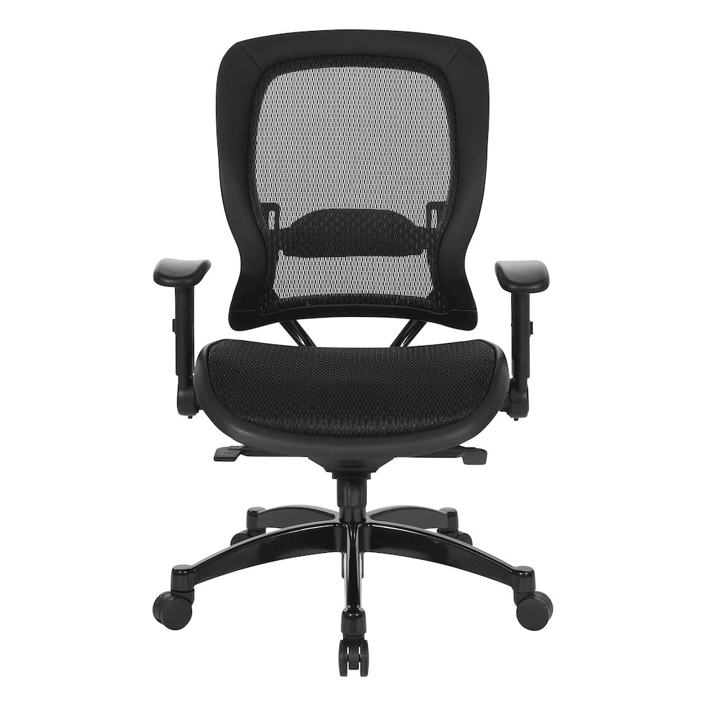 Manager's Black Breathable Mesh. Picture 2