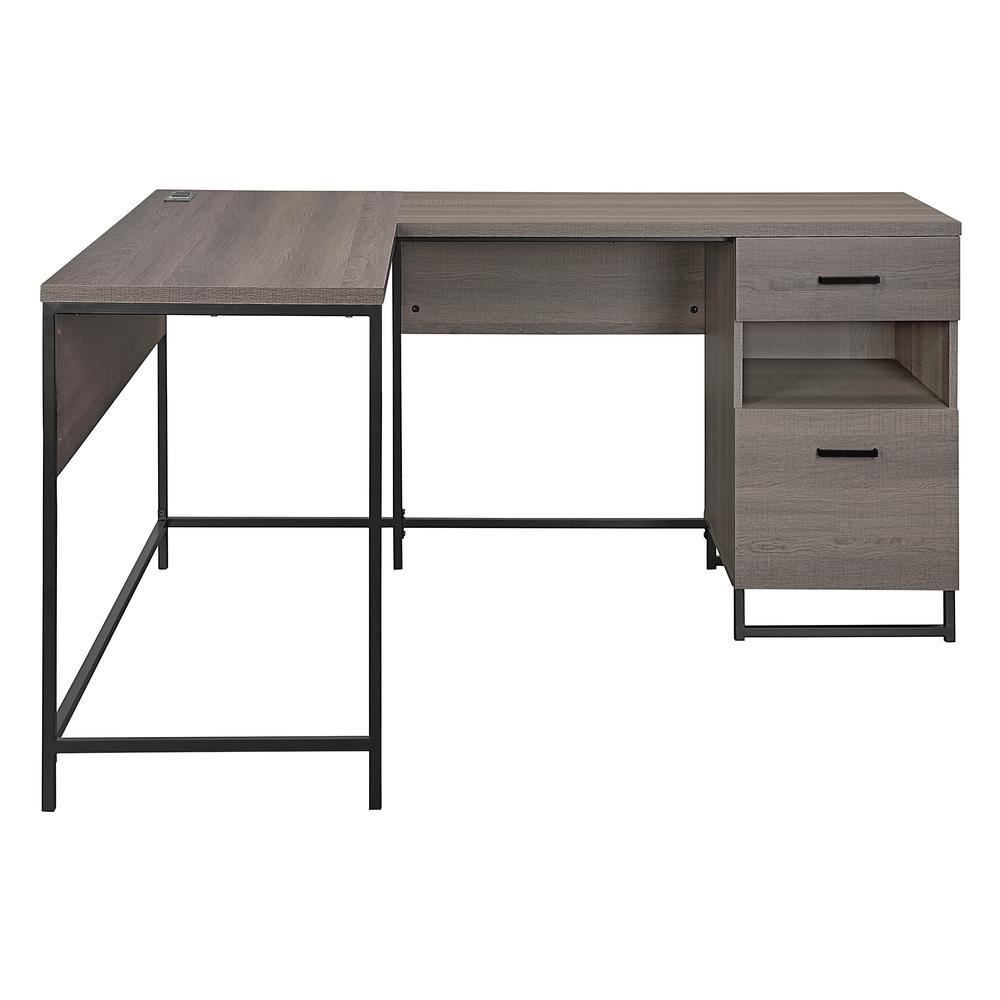 Hagney Lane L-Shape Desk. Picture 1