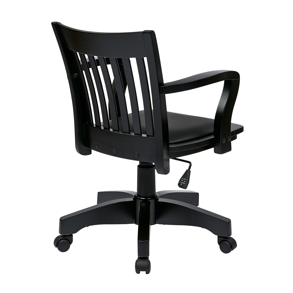 Deluxe Wood Banker's Chair. Picture 3