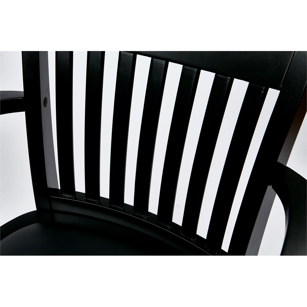 Deluxe Wood Banker's Chair. Picture 4