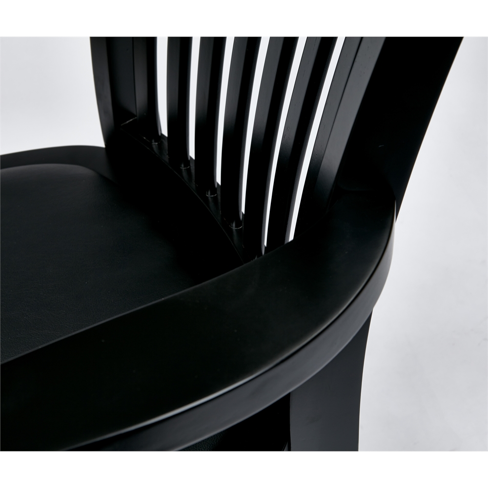 Deluxe Wood Banker's Chair. Picture 5