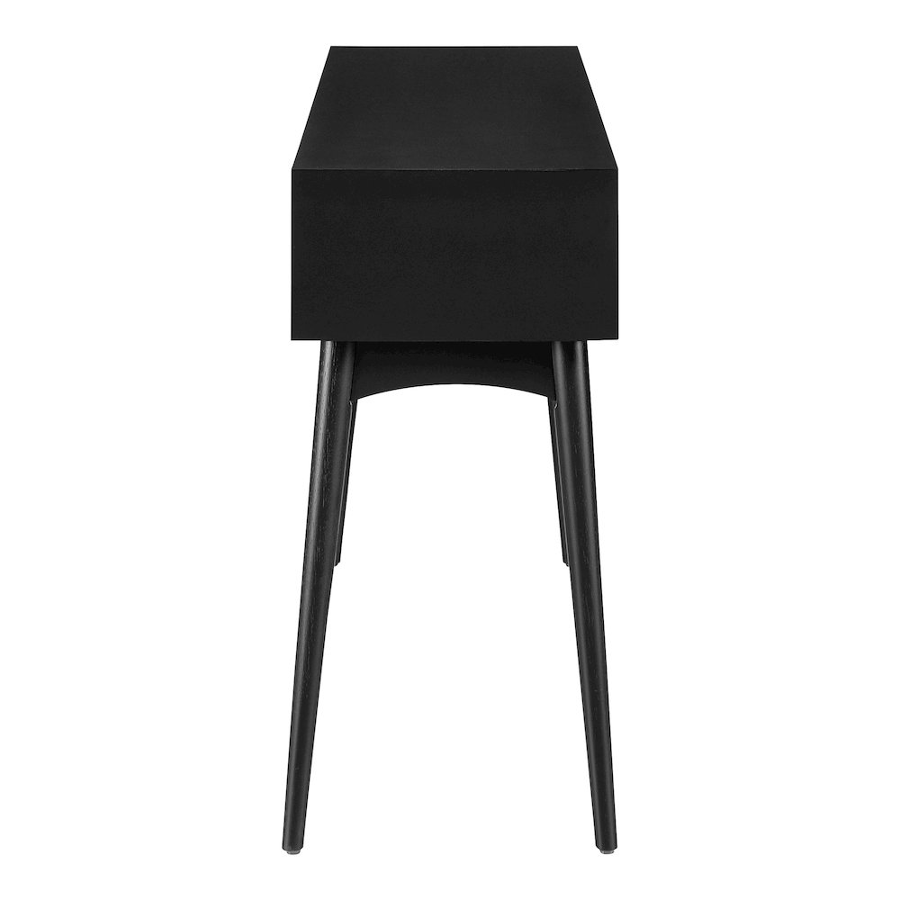 Copenhagen Console Table in Black Finish. Picture 4