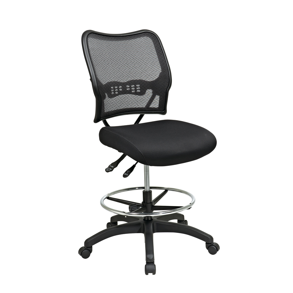 Deluxe Ergonomic AirGrid® Back Drafting Chair. Picture 1