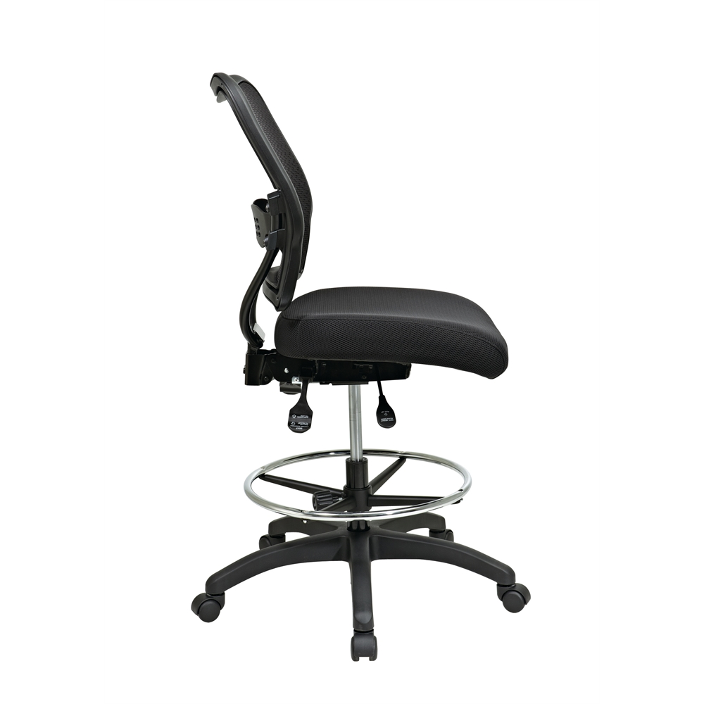 Deluxe Ergonomic AirGrid® Back Drafting Chair. Picture 2