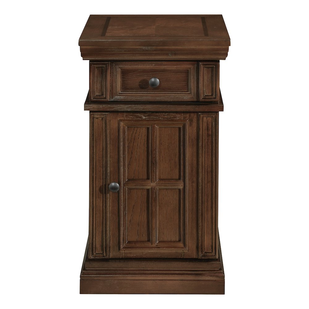 Chair Side Table with Power. Picture 3