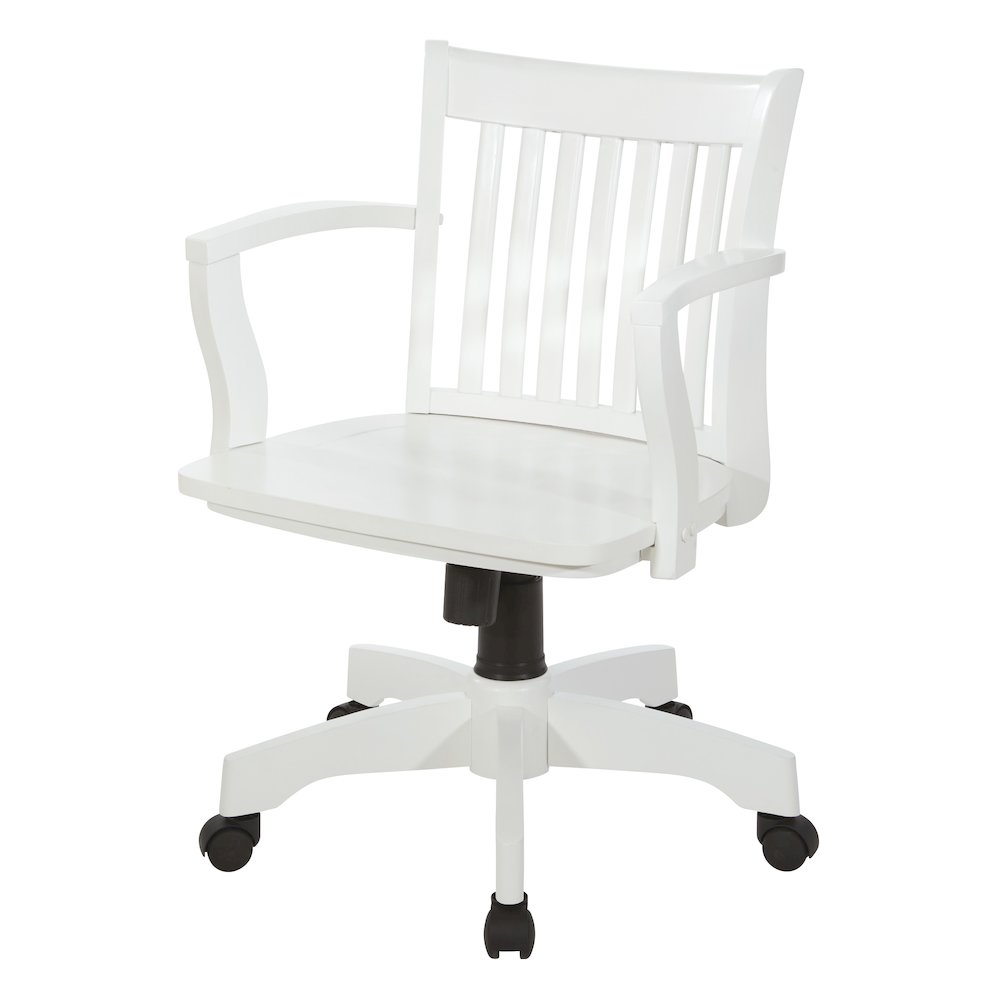 Deluxe Wood Banker's Chair. Picture 2