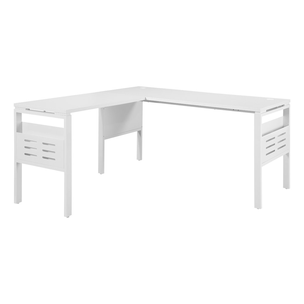 60" L-Desk with Storage. Picture 2