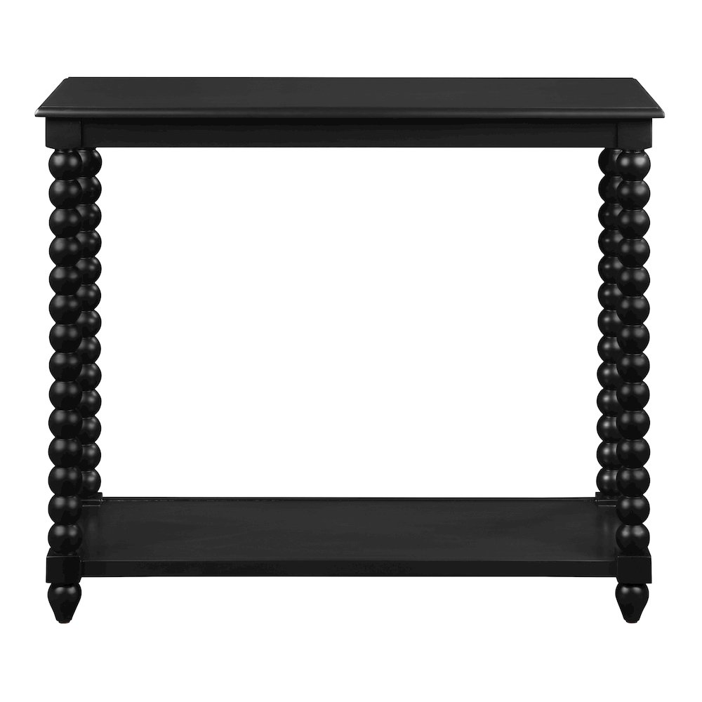 Elise Foyer Table in Black Finish. Picture 2