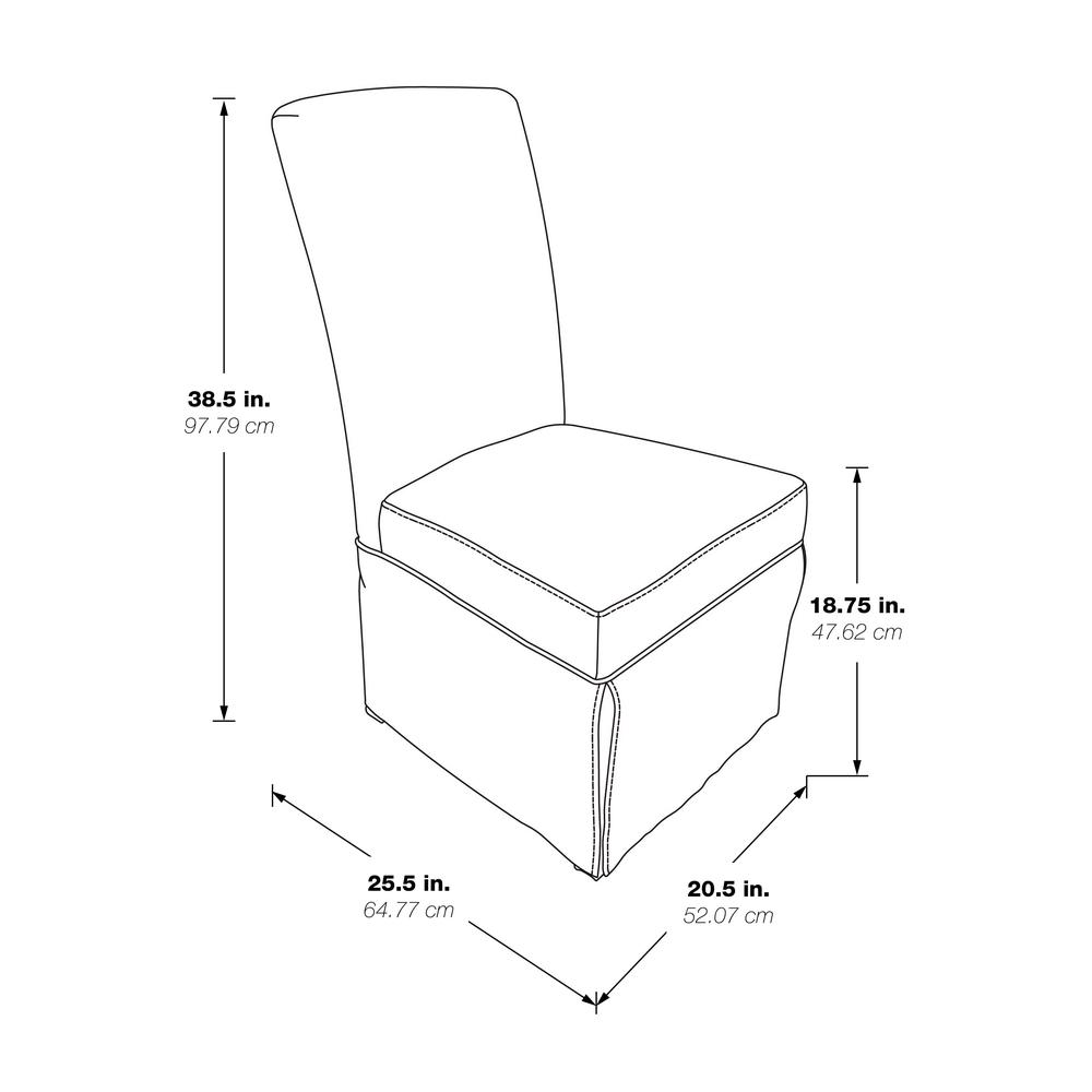 Adalynn Slipcover Dining Chair 2Pk. Picture 6