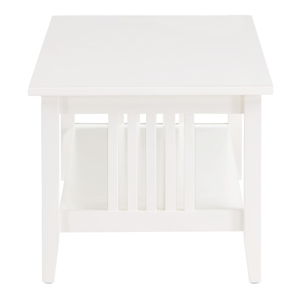 Sierra Coffee Table, White Finish. Picture 9