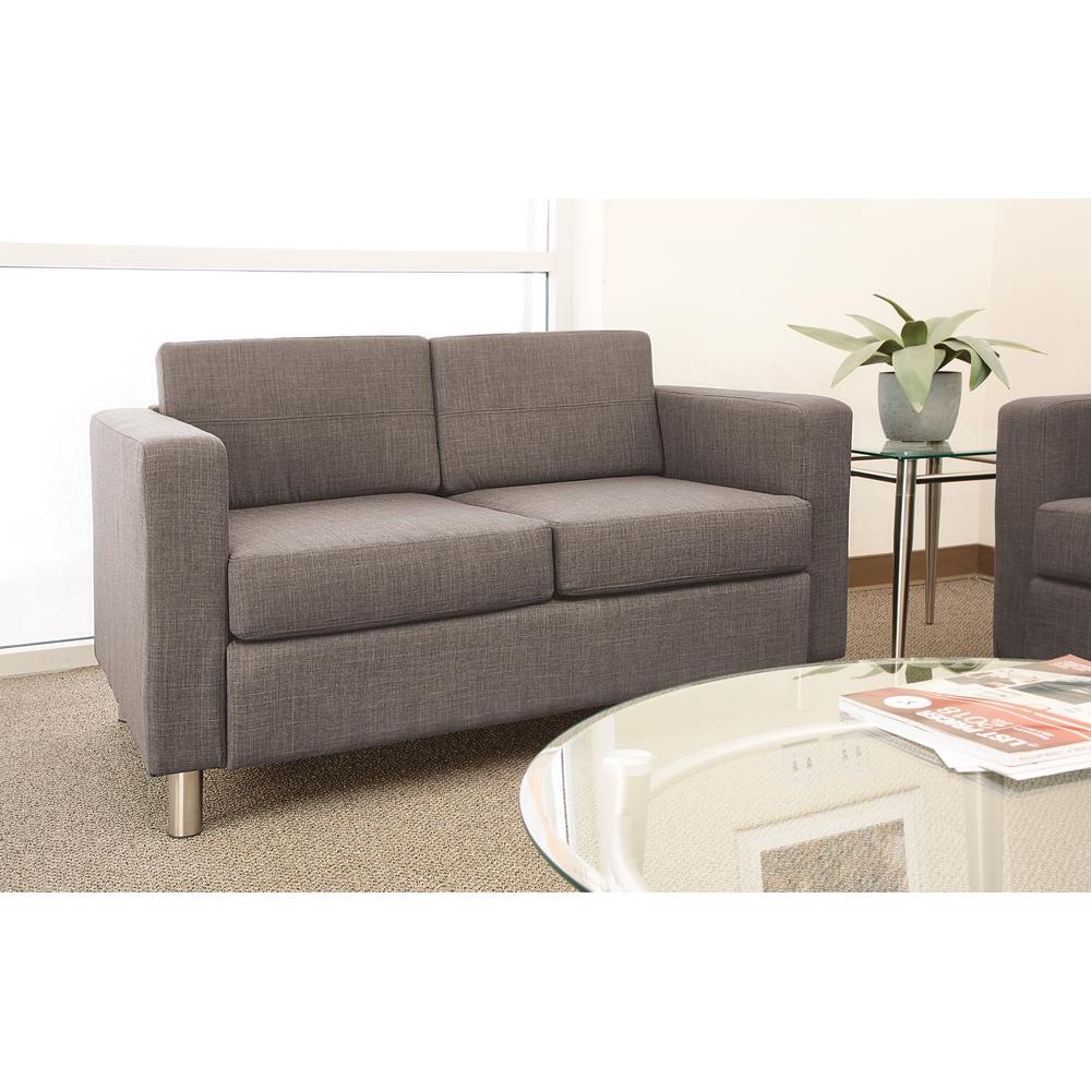 Pacific LoveSeat In Cement Fabric, PAC52-M59. Picture 3