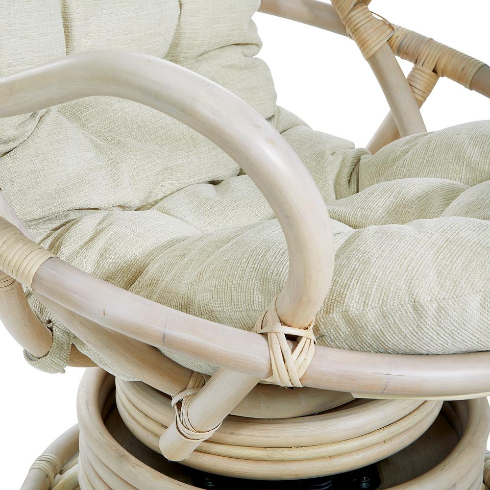 Lanai Rattan Swivel Rocker. Picture 8