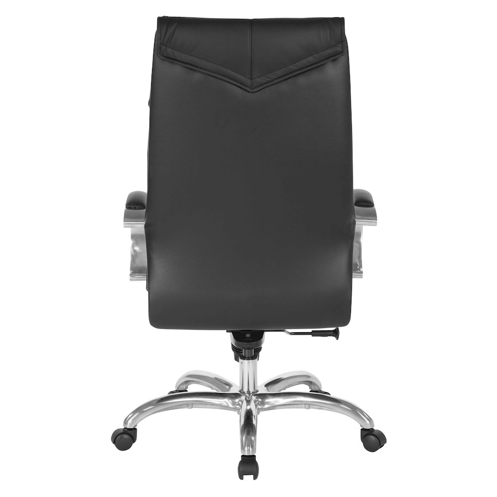 Deluxe High Back Black Chair. Picture 7
