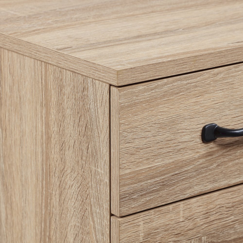 Ace 3 Drawer Mobile File in River Oak Finish. Picture 7