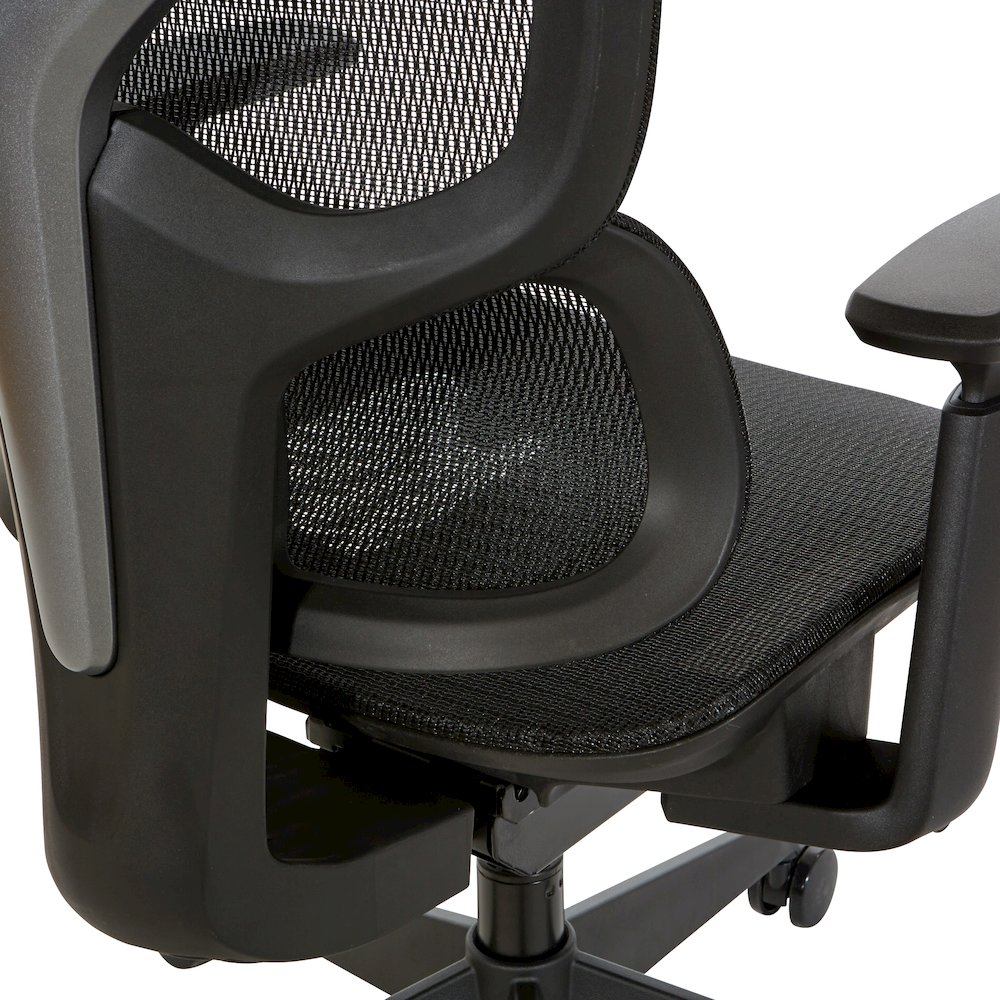 Mesh Back Manager’s Chair with Headrest. Picture 9