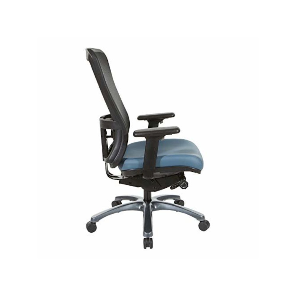 ProGrid High Back Chair in Dillon Blue, 97720-R105. Picture 4