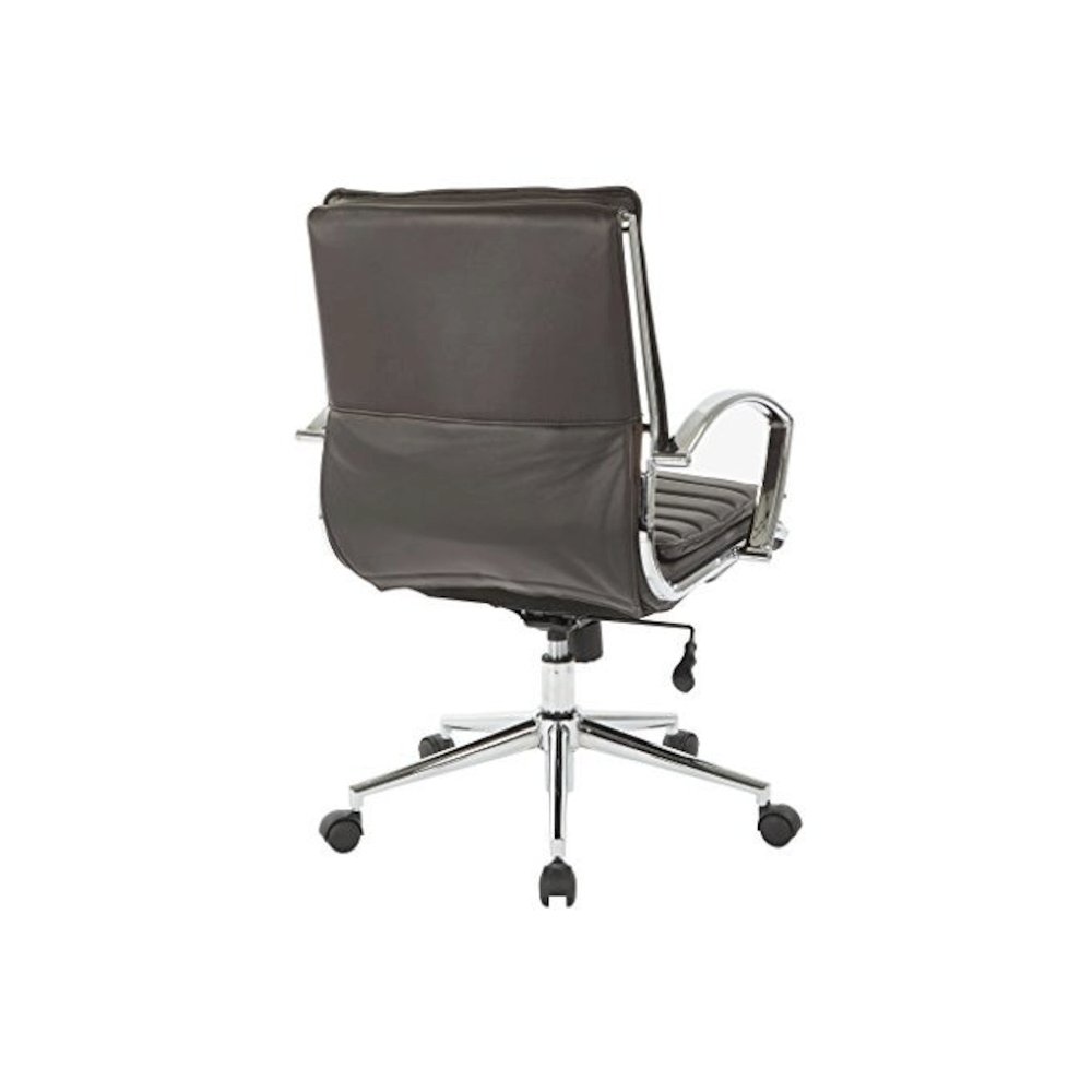 Mid Back Manager's Faux Leather Chair. Picture 6