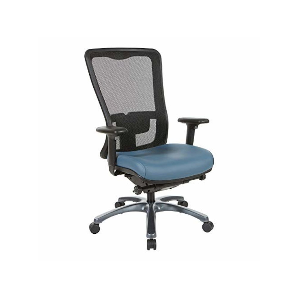 ProGrid High Back Chair in Dillon Blue, 97720-R105. Picture 1