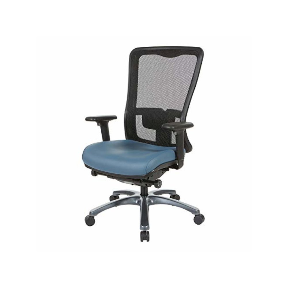 ProGrid High Back Chair in Dillon Blue, 97720-R105. Picture 3