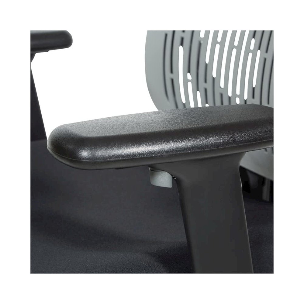 Contoured Grey Plastic Back Manager's Chair , 97898CGY-30. Picture 7