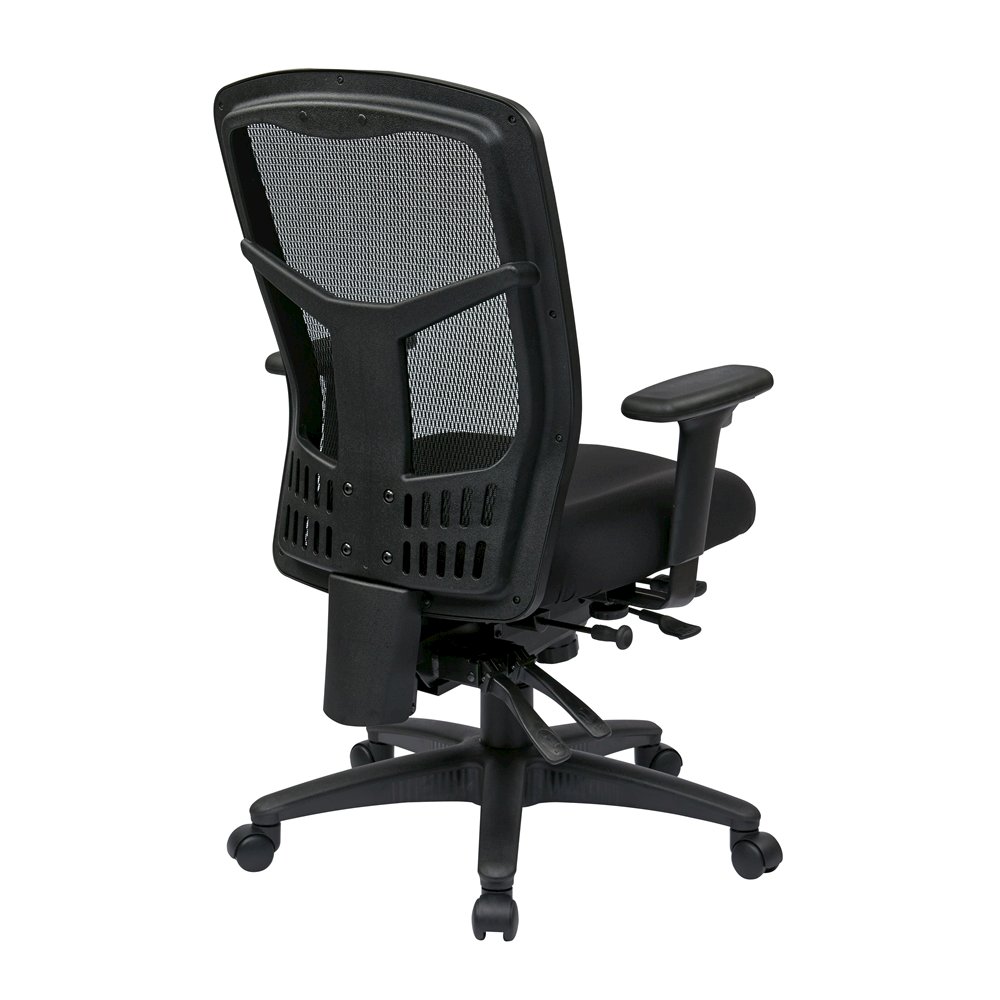 Ergonomic Mesh Office Desk Chair – Black High-Back Chair for Comfort. Picture 4