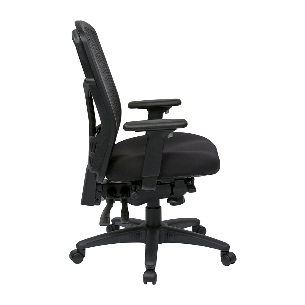 Ergonomic Mesh Office Desk Chair – Black High-Back Chair for Comfort. Picture 5