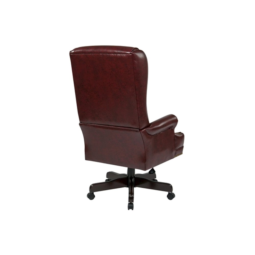 Deluxe High Back Traditional Executive Chair. Picture 3