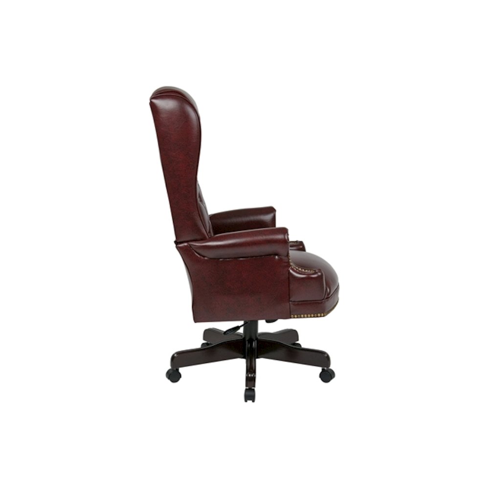 Deluxe High Back Traditional Executive Chair. Picture 2