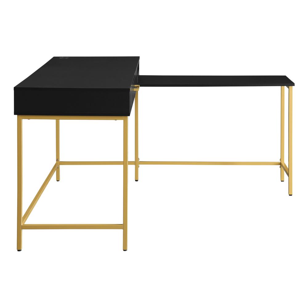 Modern Life Desk in Black. Picture 3