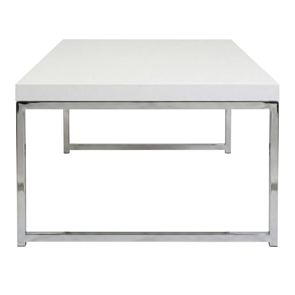 Modern Wooden Coffee Table with Sturdy Construction and Light Finish. Picture 4